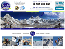 Tablet Screenshot of icicle-mountaineering.ltd.uk